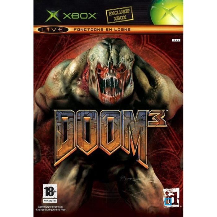 Doom 3 Jeu Xbox