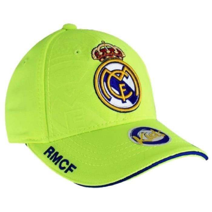 Casquette Real madrid Club Ronaldo CR7 enfant junior logo brodé Article sous licence officielle
