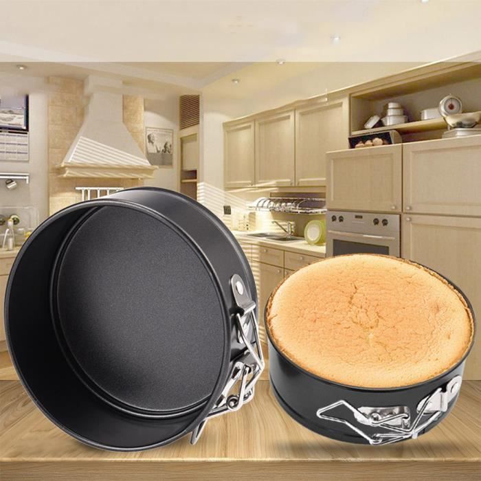 Mini Round Cake Tin Non Stick Spring Form Loose Base Baking Pan Tray QYY81026713