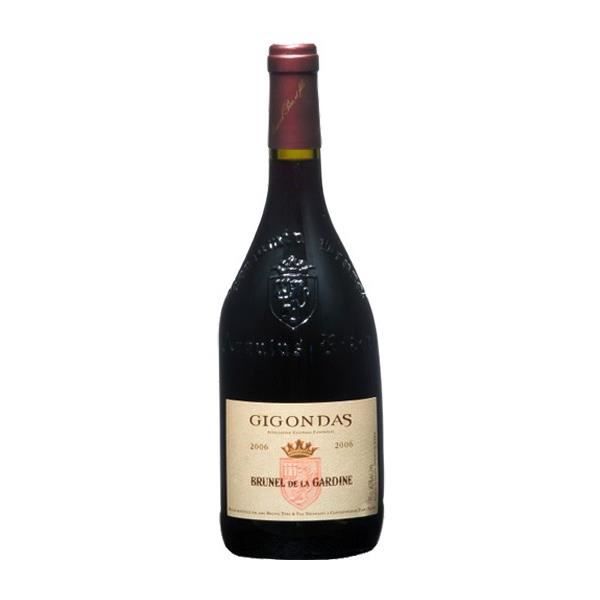 6x Brunel de la Gardine Gigondas - Côtes du Rhône - 2012