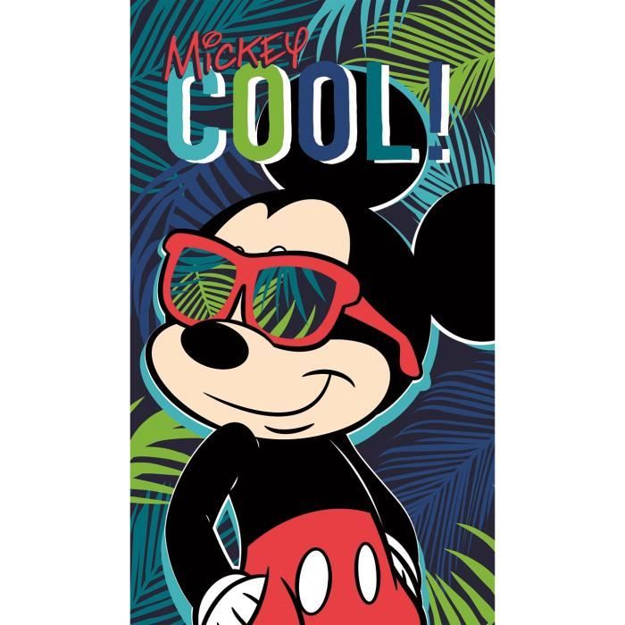 MICKEY COOL Drap de plage Coton 70x120xm