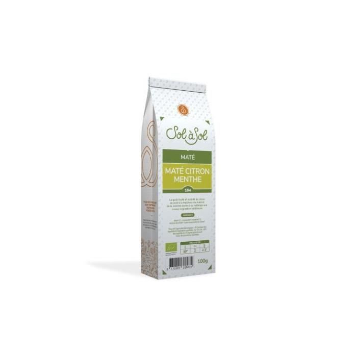 Maté citron menthe 100gr