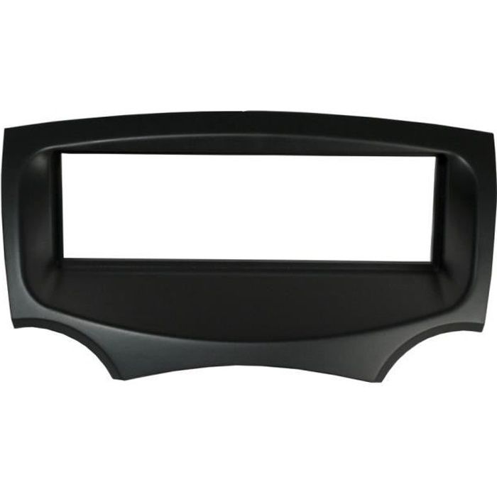 Adaptateur de façade d'autoradio simple DIN Noir Ford KA 2009 >