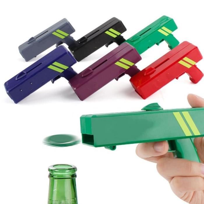 Ouvre-Bouteille De Bière Créatif Ouvre-Boîte Drôle Chapeau À Ressort Accessoires De Barre De Lanceur De Catapulte