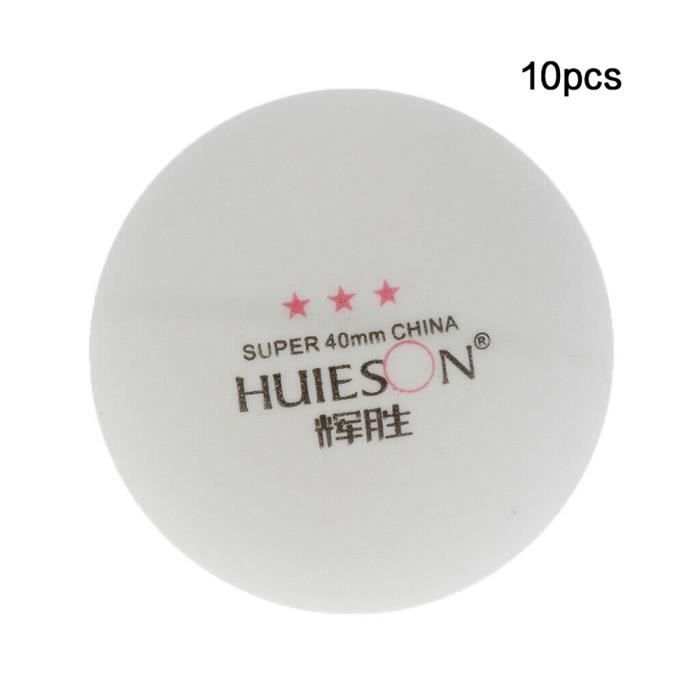 10pcs balles de tennis de table 3 étoiles 40 mm balles de ping-pong formation balle de ping-pong