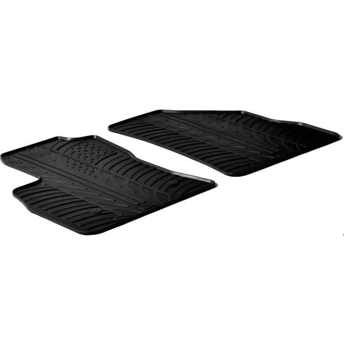 Set Tapis voiture utilitaire sur mesure - caoutchouc - Utilitaire - Fiat Cargo - Opel Combo