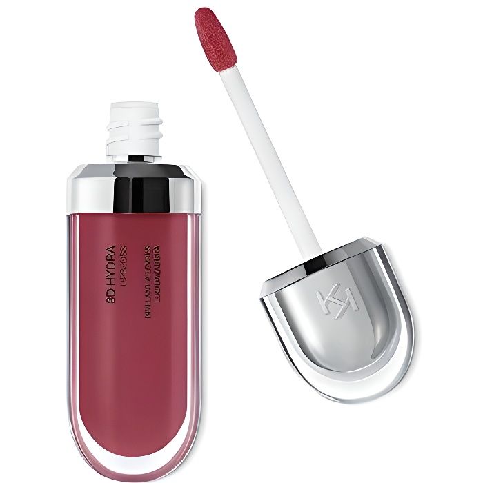 KIKO MILANO - 3d Hydra Lip Gloss 21 Softening Lipgloss for a 3D look - Brun Rose Color - Non-Comedogenic - Professional Makeup -