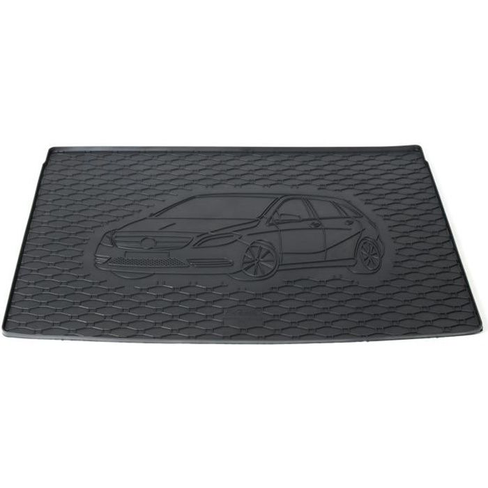 Tapis de coffre en caoutchouc avec impression - Mercedes Classe B W246 à partir de 2011