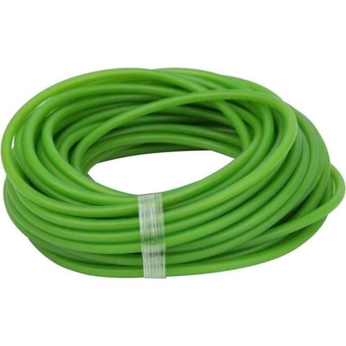 Tube de lance-pierre en latex Latex Slingshot Antigel Tube Ronde Élastique Catapulte Tube 1636 Vert Fluorescent 10m