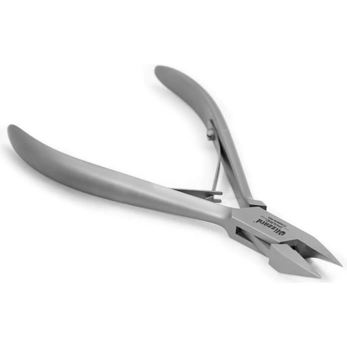 Blizzard - Pince coupe ongle incarné pour orteils podologue pédicure professionnel bout pointu 15 cm en acier inox allemand certi