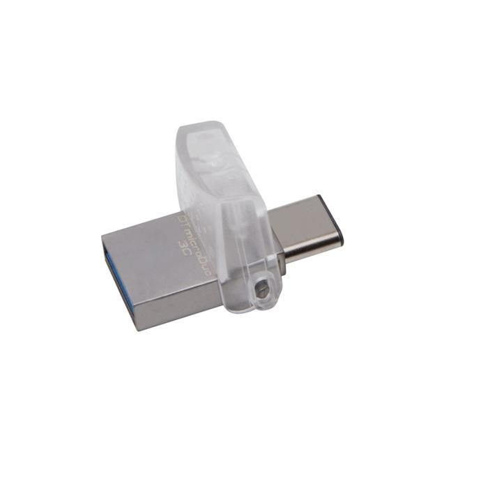 KINGSTON - DataTraveler microDuo 3C - Clé USB - 64Go - USB 3.0/3.1 et Type-C