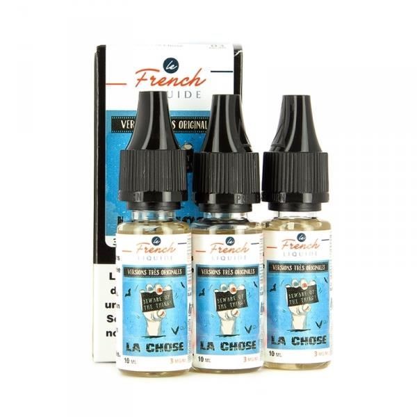 Lot 6 e-liquides La Chose 11 mg en Le French Liquide
