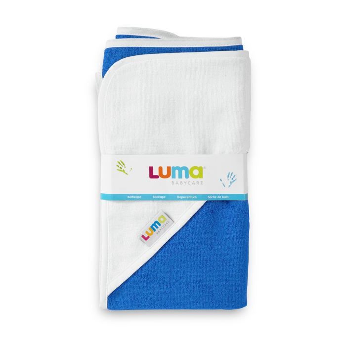 Cape de bain Luma - Bleu