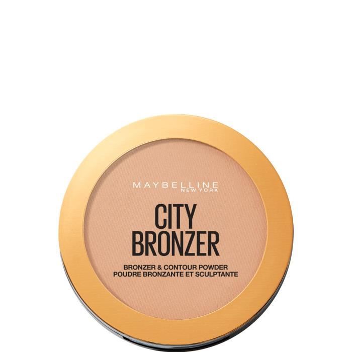 Maybelline MAY FS CITY BRONZE PWD BL 200 MEDIUM CO, Medium Cool, 14 mm, 85 mm, 115 mm, 53 g