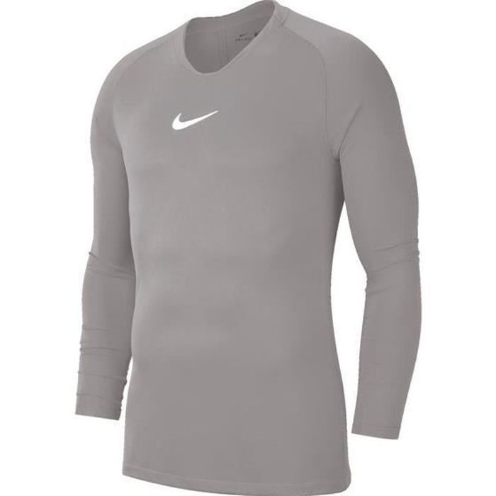 Pendant l'entraînement ou la chaleur d'un match, le maillot à manches longues Nike Park 1st Layer offre une protection