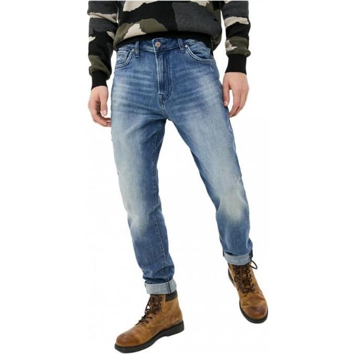 Jean slim stretch avec coton recyclé - Guess jeans - Homme