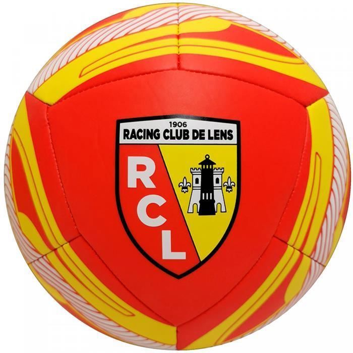 Ballon RC Lens Icon - rouge/jaune - Taille 5