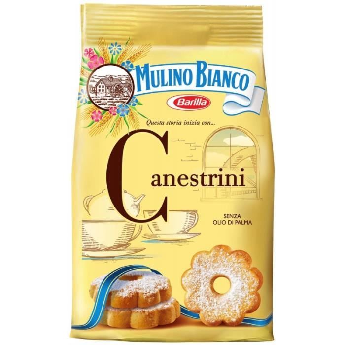 MULINO BIANCO - Biscuits Canestrini 200G - Lot De 4