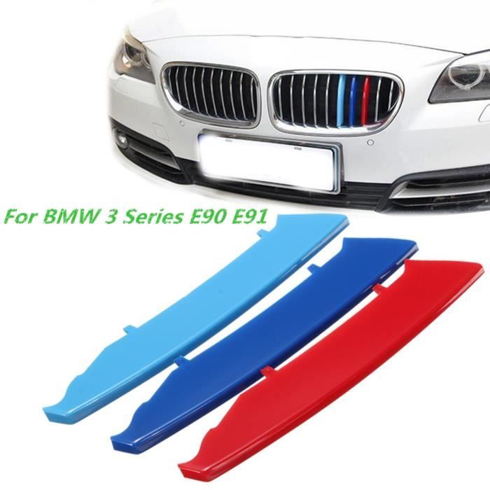 M SPORT Clips Bande Couverture Grille Kidney Calandre Pour BMW 3 Series E90 04-08