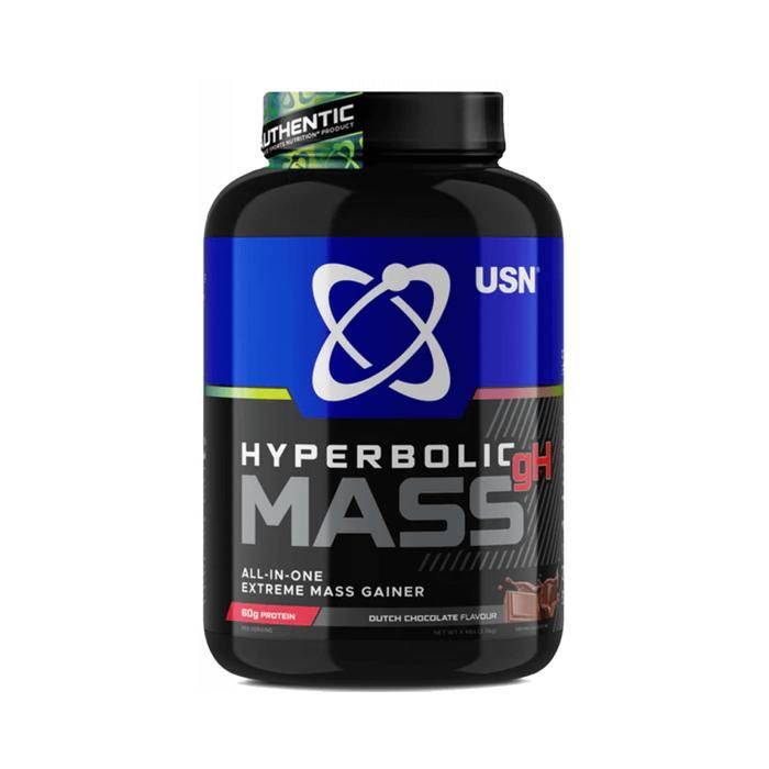 Hyperbolic Mass USN 2 KG - Chocolat - Mass Gainer, Prise de Masse