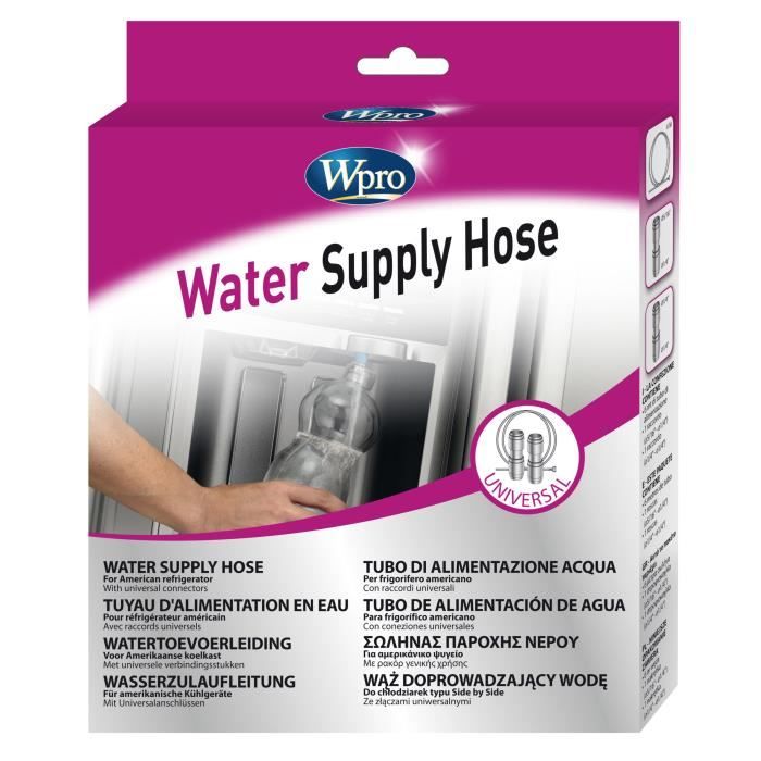 WPRO Kit rallonge filtration pour réfrigérateur US