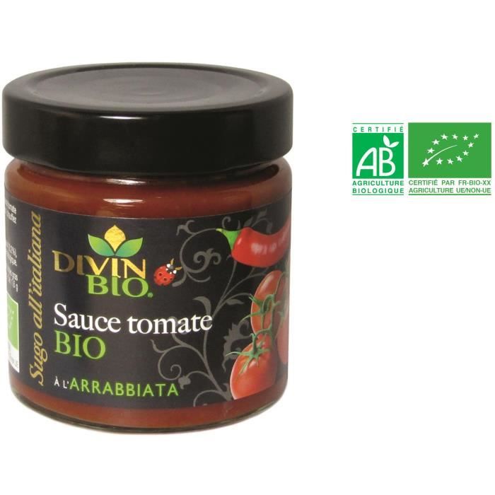 Sauce arrabiata bio - 190 g
