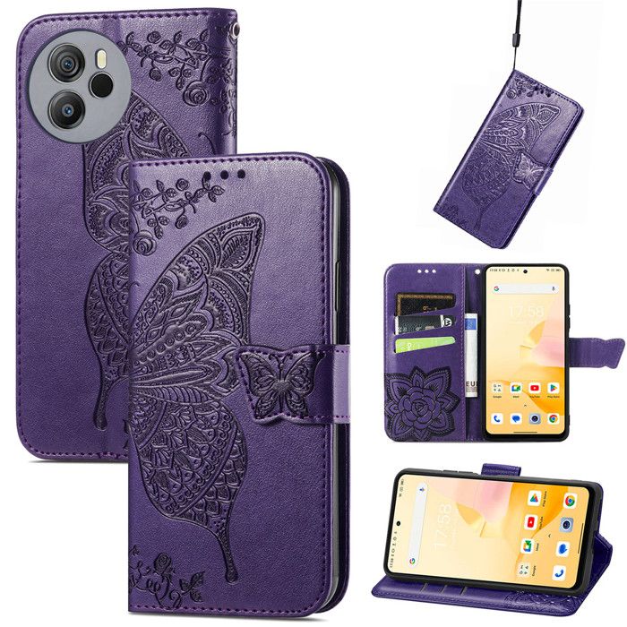 CAXKJE Personalizzata Custodia per Ulefone Note 19,con la Tua Foto,Immagine o Scritta Cover,Flip Caso in PU Pelle Case Portafoglio Case Cover -SAMHD-Blue