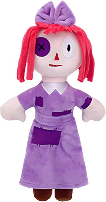 Peluche Lapin Violet Jax – Jouet Doux En Coton, 28 Cm, Parfait Pour Câlins Et Décoration