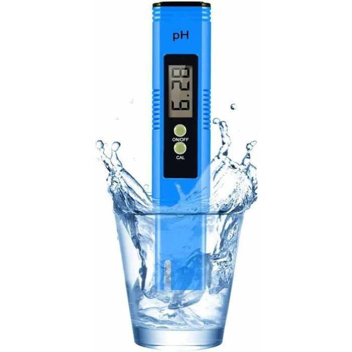Testeur de qualité de l'eau numérique - CUQUE - PH Mètre Numérique - Plage de Mesure 0-14 Ph