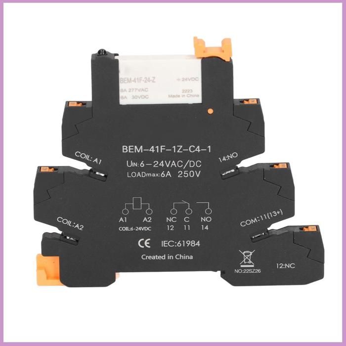 Module Relais à État Solide (SSR) 4 Canaux HY-M283 – Déclenchement Haut Niveau, 3-24V DC, Pour Contrôle AC