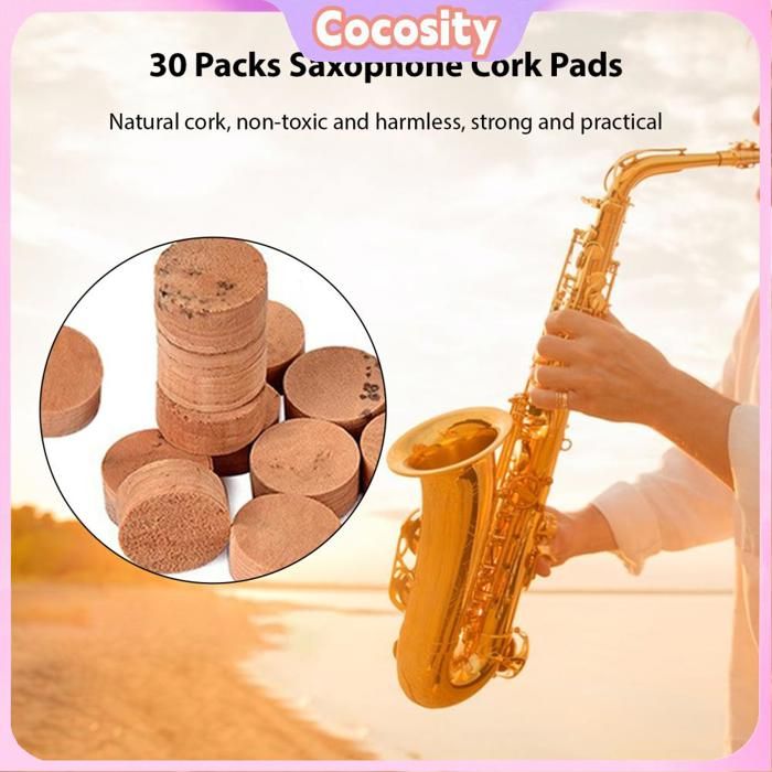 Cuir véritable de haute qualité 25 pièces/ensemble ensemble de tampons de Saxophone Alto/ténor/soprano remplacer les accessoires Cuir véritable de haute qualité 25 pièces/ensemble ensemble de tampons de Saxophone Alto/ténor/soprano remplacer les accessoires