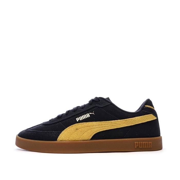 Puma Baskets Marine/Jaune Homme Puma Club