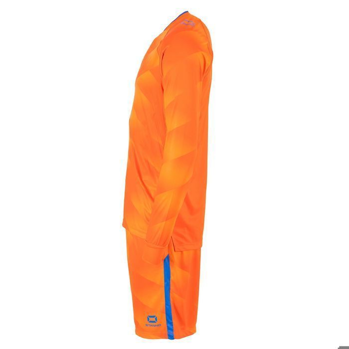 Ensemble maillot manches longues et short de gardien Stanno Vik - orange/bright blue Ensemble maillot manches longues et short de gardien Stanno Vik - orange/bright blue