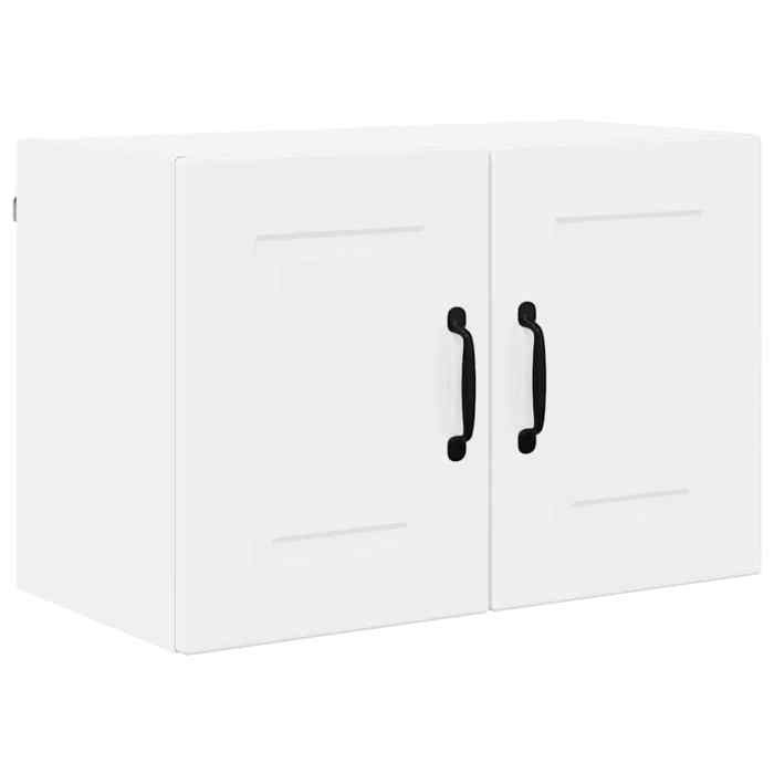 BEL-ACHAT* Meuble de stockage Moderne - Suspendu - Meuble mural de cuisine Blanc brillant 60x31x40cm @Promo6165114