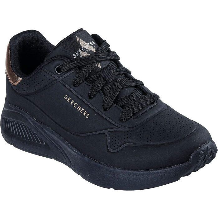 Skechers Baskets Skechers Uno Lite - Shimmer Along Noir Femme