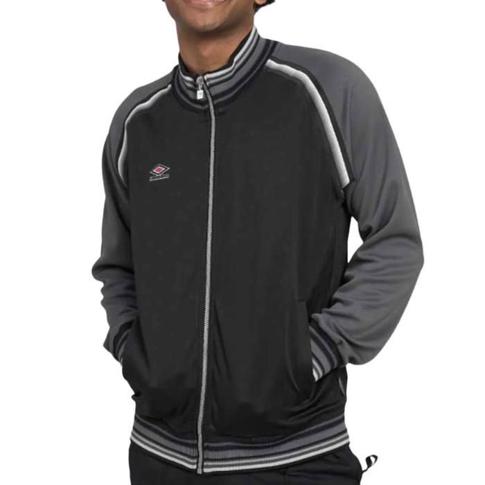 Veste Zippée Noir/Gris Homme Umbro Monogr Veste Zippée Noir/Gris Homme Umbro Monogr