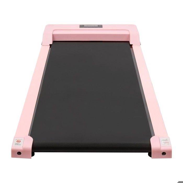 Tapis Roulant Plat Rose - Tapis de Course Électrique -