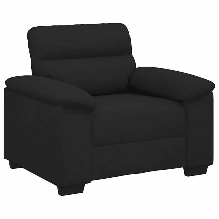 Meuble Déco - Fauteuil Adulte(1pc) - Design ergonomique - pour salon - noir 100x8（1pc）84 cm tissu luf7905744