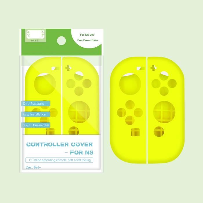 Coques Silicone Pour Manettes Joy-Con Switch 2 - Protection Souple Avec Capuchons De Pouce Antidérapants (rouge/bleu)