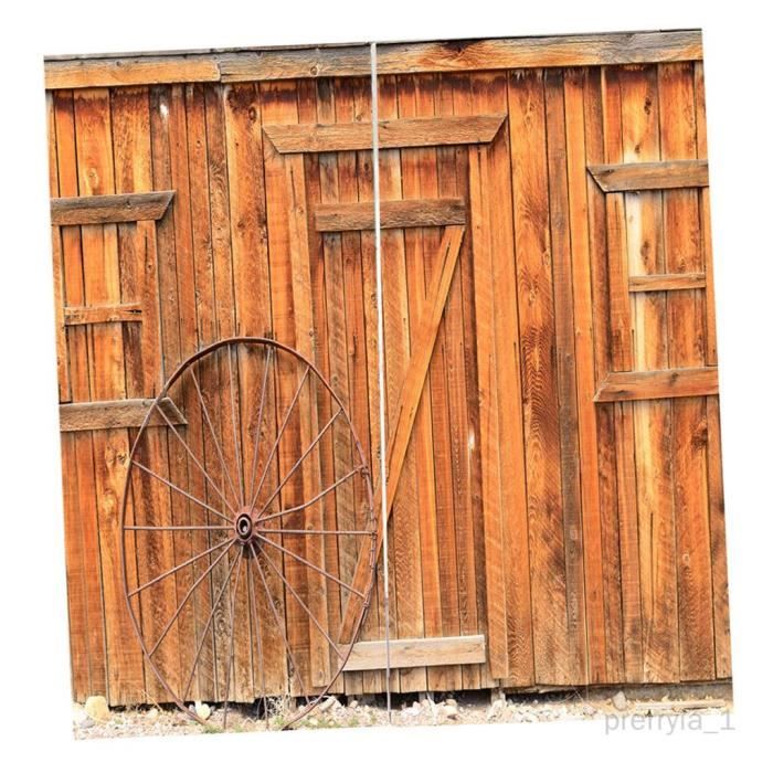 HURRISE Panneaux En Bois De Ferme 2 Ensemble De Panneaux En Bois