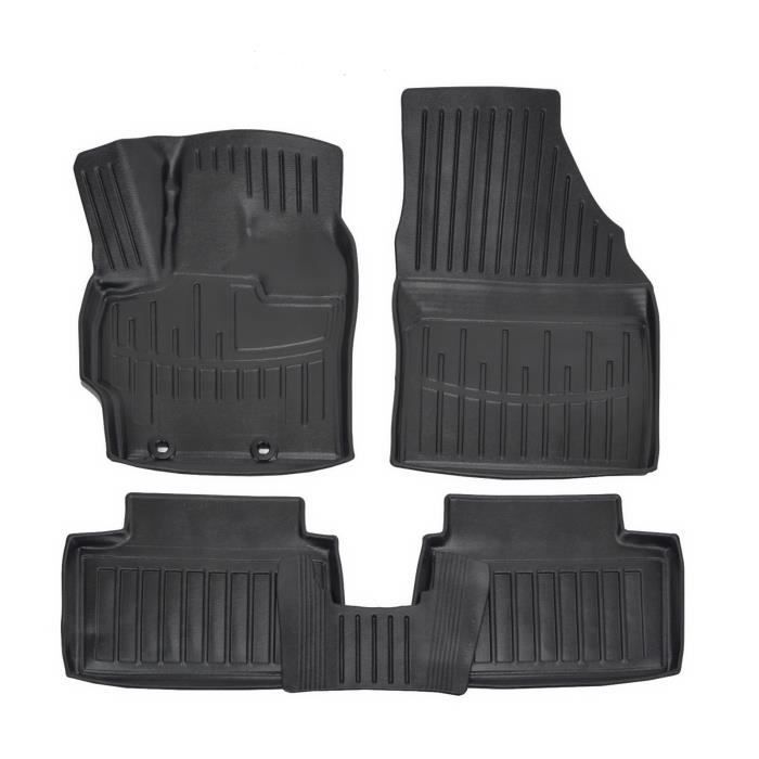 Tapis De Sol Caoutchouc 3D Pour Suzuki SX4 S-Cross (2013-2021) - Protection Totale, Antidérapant - 7