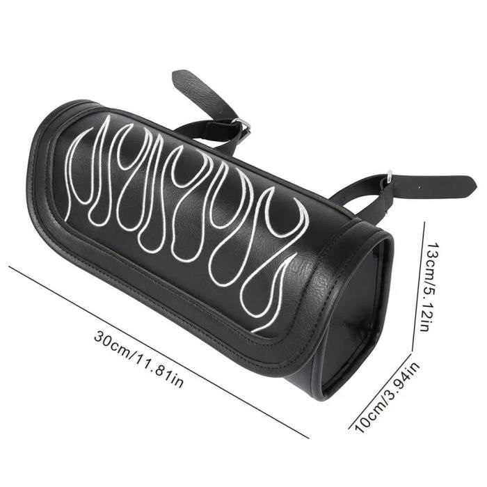 Sacoches De Selle En Cuir PU Pour Moto – Universelles (Sportster, Dyna, Etc.) – Brun – Installation Facile – Neuves Avec Garantie 3 Mois