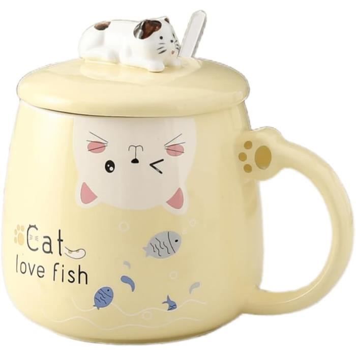 Tasse Thermos à Café En Acier Inoxydable Avec Couvercle Et Poignée Doré