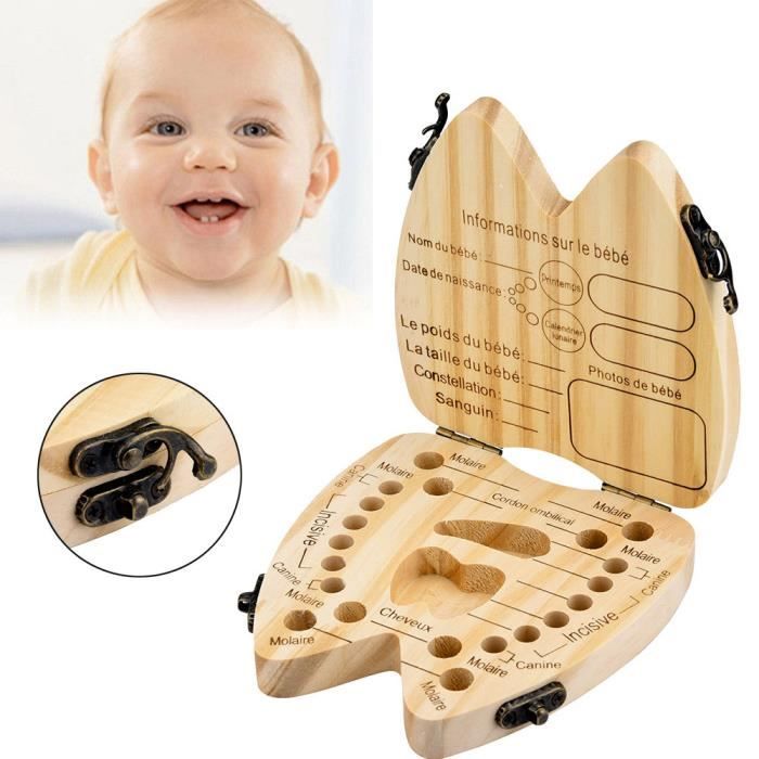 Francais Enfants Boite A Dents Organisateur Bebe Sauver Lait Dents Boite De Rangement En Bois Tt579 Cdiscount Au Quotidien Francais Enfants Boite A Dents Organisateur Bebe Sauver Lait Dents Boite De Rangement En Bois Tt579 Cdiscount Au Quotidien