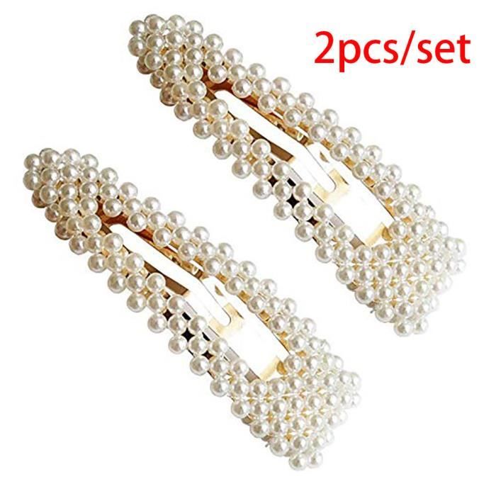Barrette à Cheveux Strass Géométrique Bleu - 10cm Avec Cristaux | Pour Femmes Et Filles - Idée Cadeau