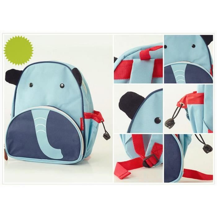 Chouette Animaux Sac A Dos Enfant Bebe En Canvas Sac Cartable Sac D Ecole Sac Cartoon Pour Pique Nique Camping Elephant Cdiscount Bagagerie Maroquinerie