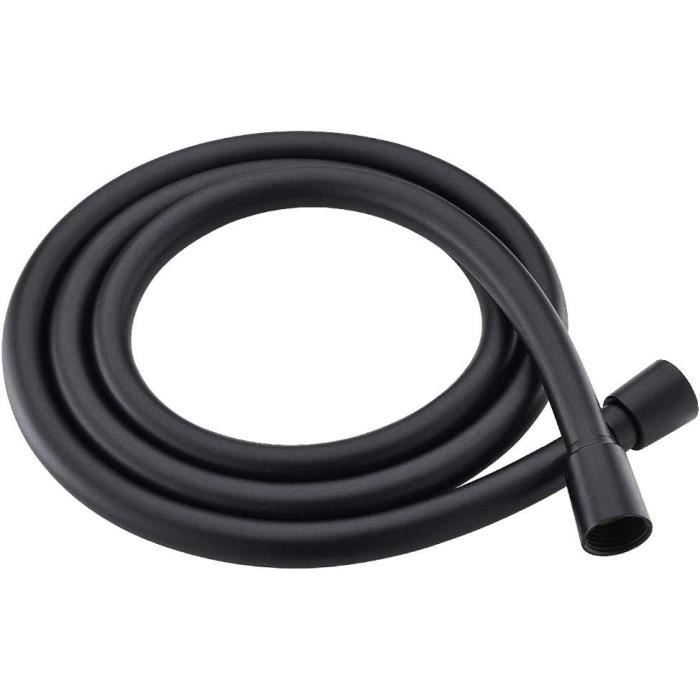 Flexible de Douche 1M Black PVC Anti-déflagrant Tuyau, anti-torsion et  anti-fuite Ultra flexible G1-2 Tuyau[106] - Cdiscount Bricolage