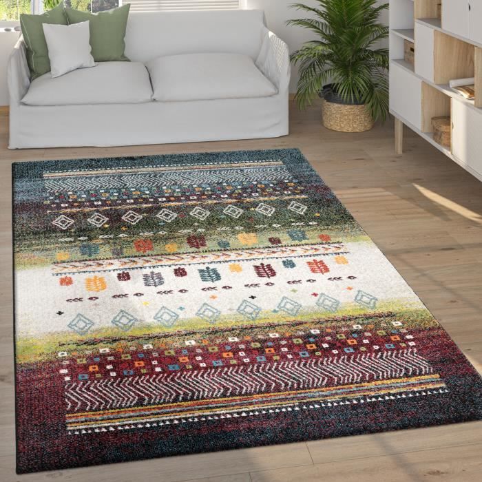 Tapis De Coureur Gabbeh Rouge - 2'6 X 9' - Noué Main Laine - Oriental