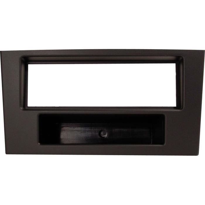 Mascherina Autoradio Singolo DIN Argento Per Ford Fiesta MK7 - Autoleads FP-07-18/S
