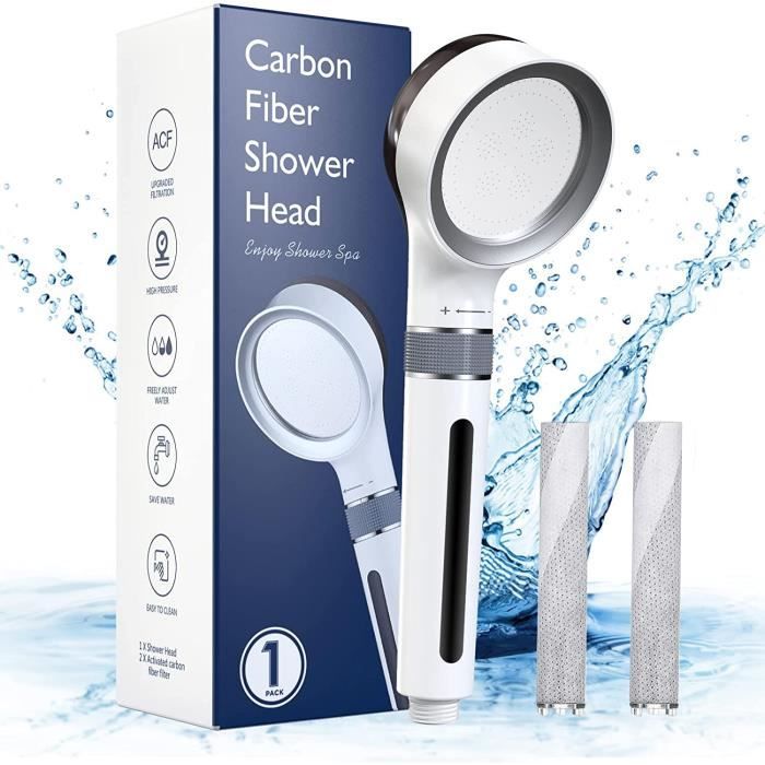 Lot De 12 Cartouches Filtrantes Pour Pommeau De Douche - 4,1 Pouces, En Coton PP - Par Uxcell